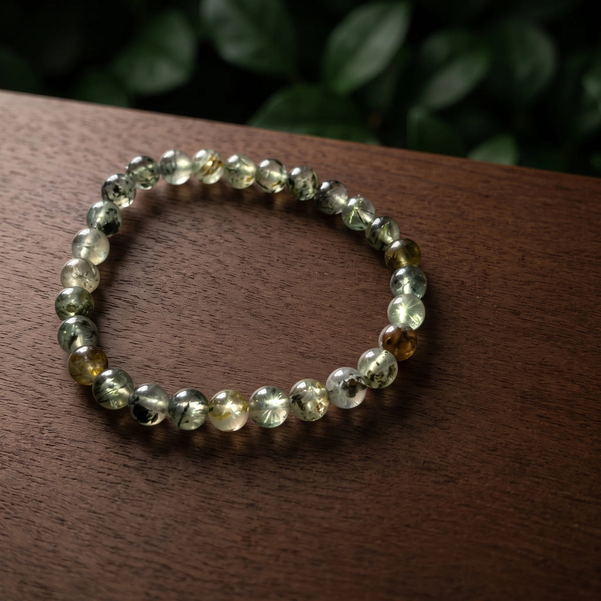Pulsera Prehnita